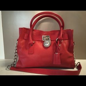 Michael Kors Hamilton Handbag - Saffiano Leather